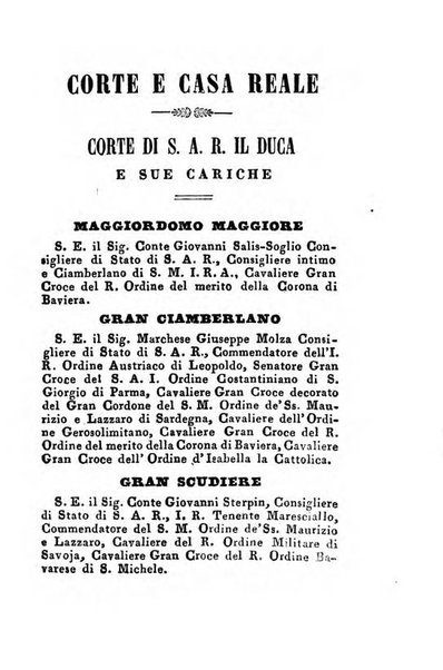 Almanacco di corte