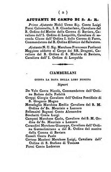 Almanacco di corte