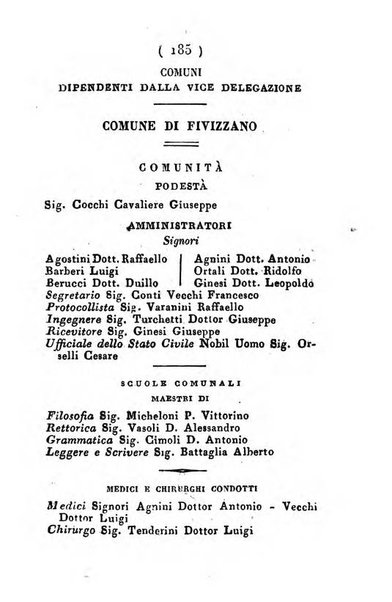 Almanacco di corte