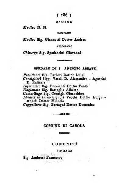 Almanacco di corte