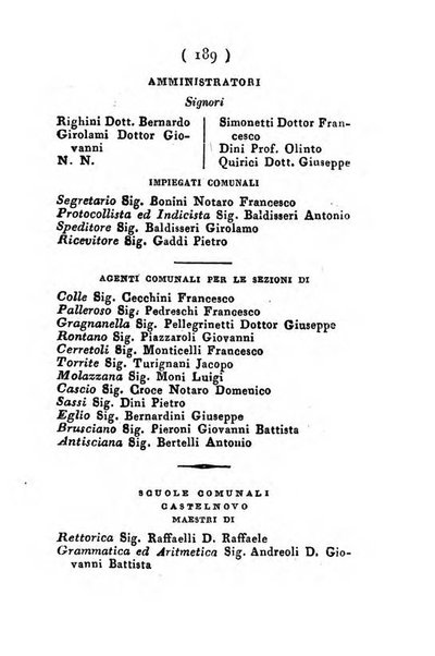 Almanacco di corte