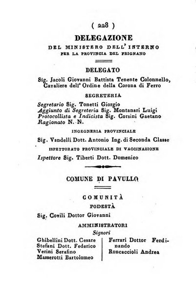 Almanacco di corte