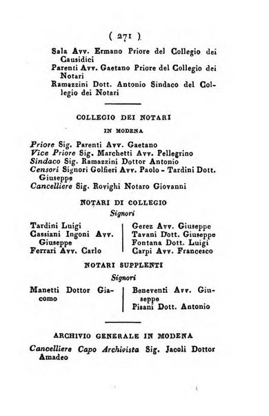 Almanacco di corte