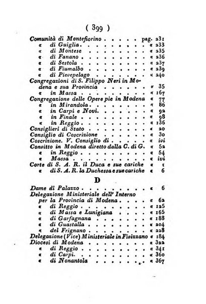 Almanacco di corte