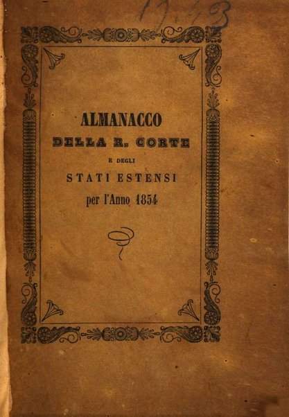 Almanacco di corte