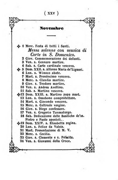 Almanacco di corte