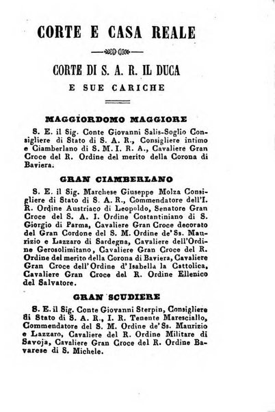 Almanacco di corte