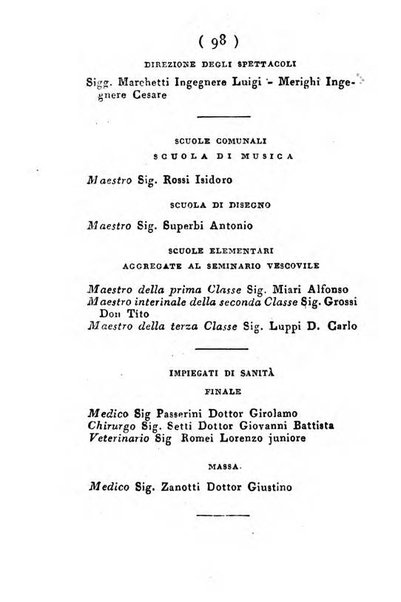 Almanacco di corte