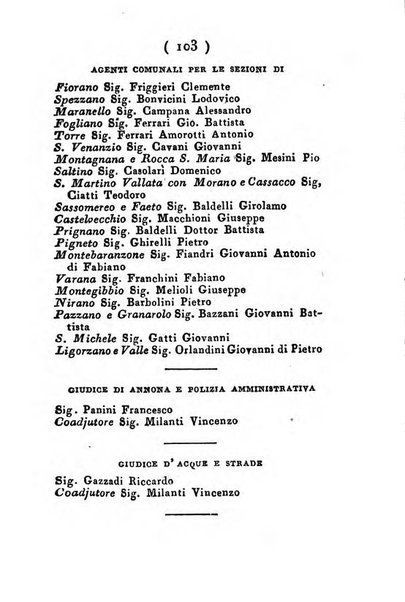 Almanacco di corte