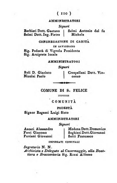 Almanacco di corte