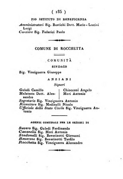 Almanacco di corte