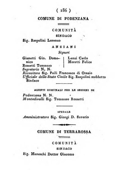 Almanacco di corte