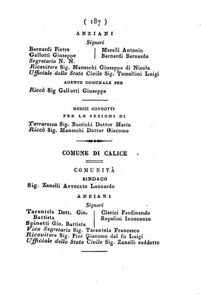 Almanacco di corte