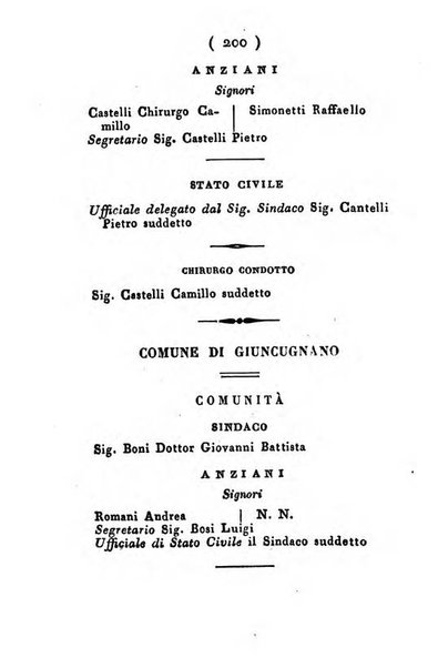 Almanacco di corte