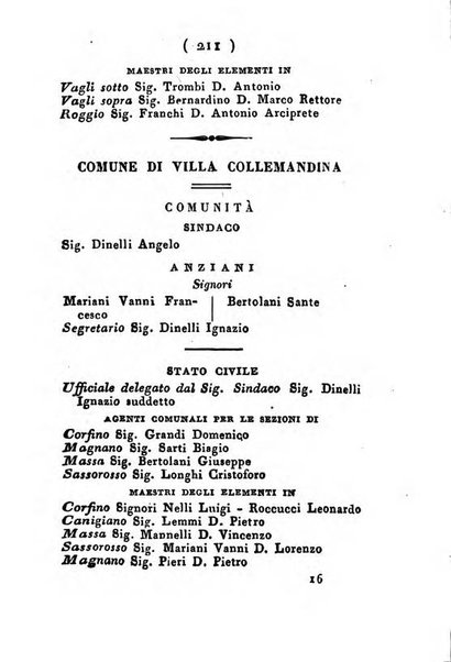 Almanacco di corte