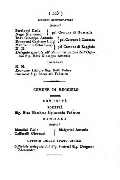 Almanacco di corte