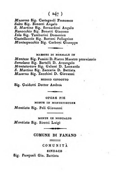 Almanacco di corte