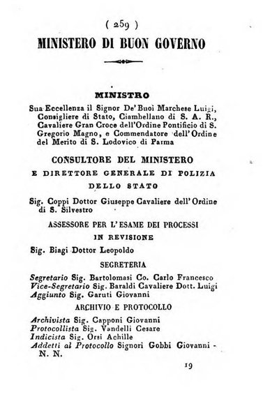 Almanacco di corte