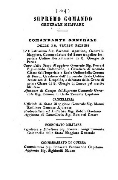 Almanacco di corte