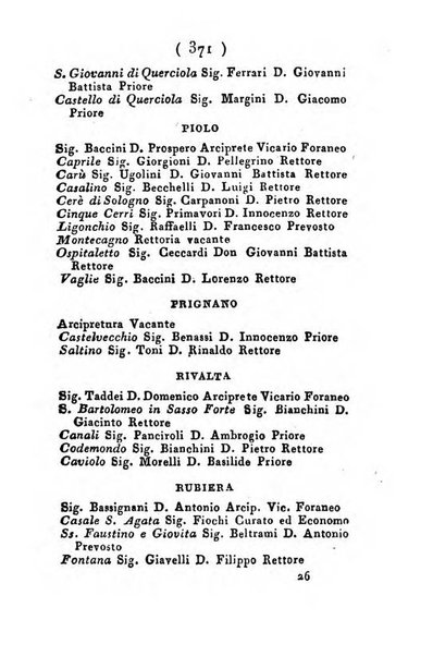 Almanacco di corte