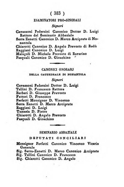 Almanacco di corte