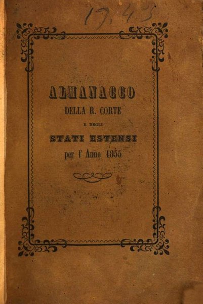 Almanacco di corte