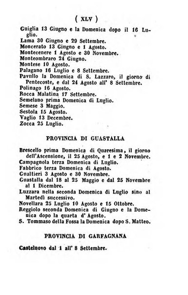 Almanacco di corte