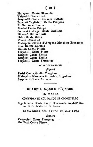 Almanacco di corte