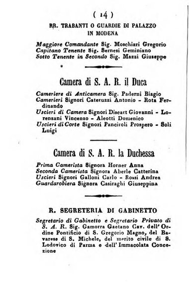 Almanacco di corte