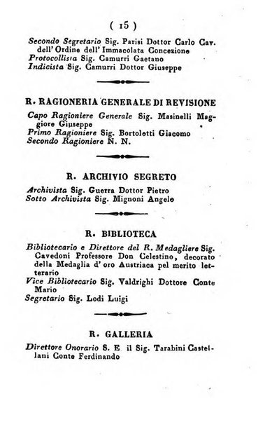 Almanacco di corte