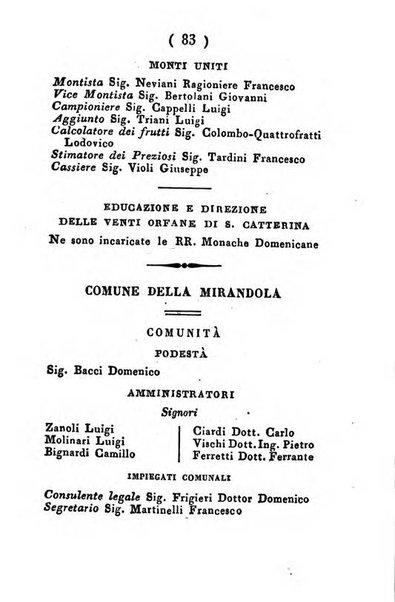 Almanacco di corte