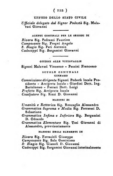 Almanacco di corte