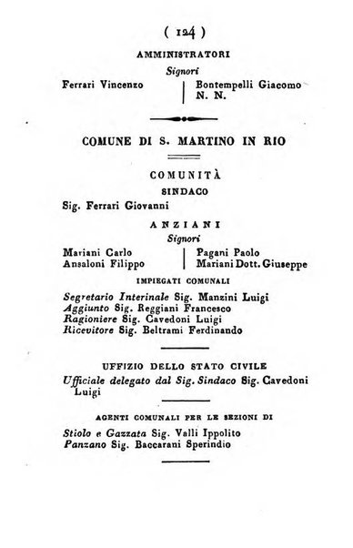 Almanacco di corte