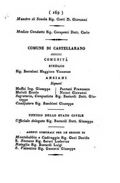 Almanacco di corte