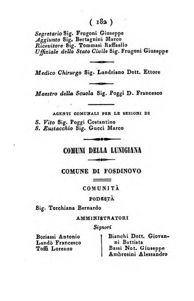 Almanacco di corte