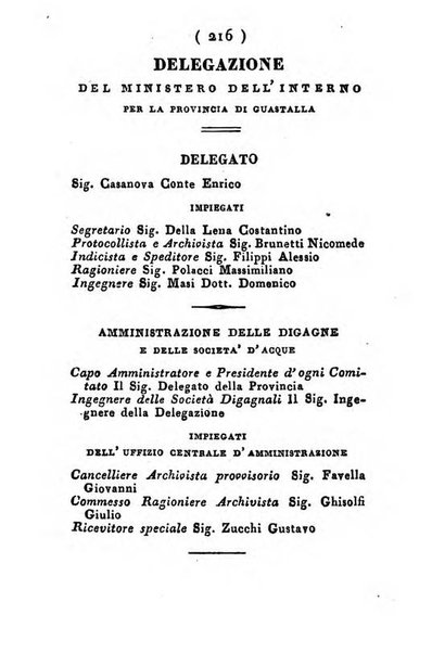 Almanacco di corte