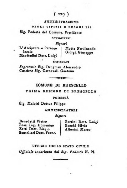 Almanacco di corte