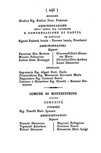 Almanacco di corte