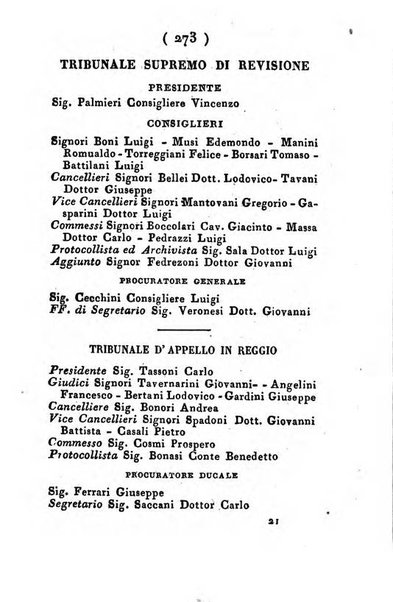 Almanacco di corte