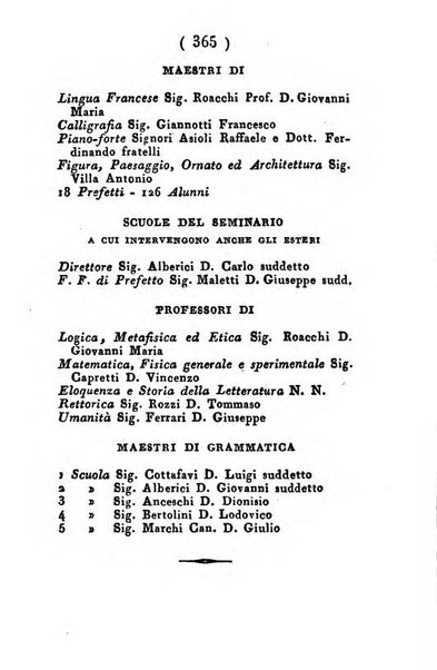 Almanacco di corte