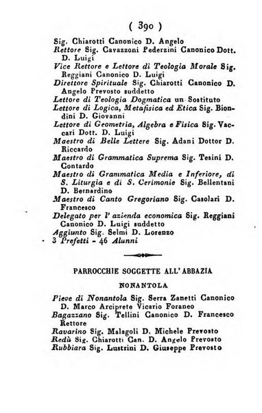 Almanacco di corte