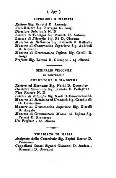 Almanacco di corte