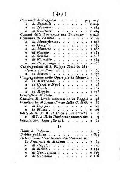 Almanacco di corte