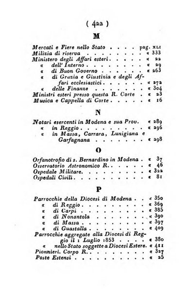 Almanacco di corte