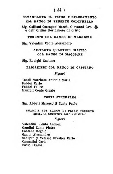 Almanacco di corte