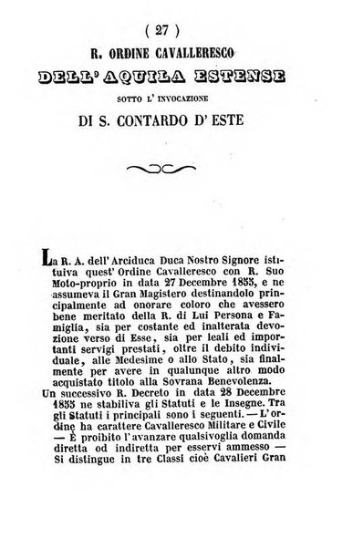 Almanacco di corte