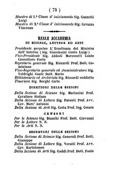 Almanacco di corte