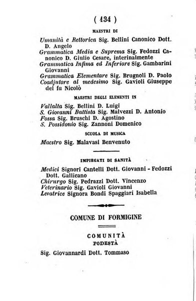 Almanacco di corte