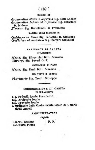 Almanacco di corte