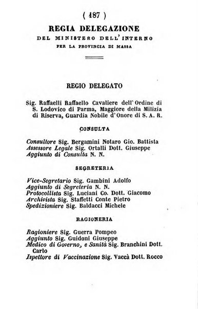 Almanacco di corte